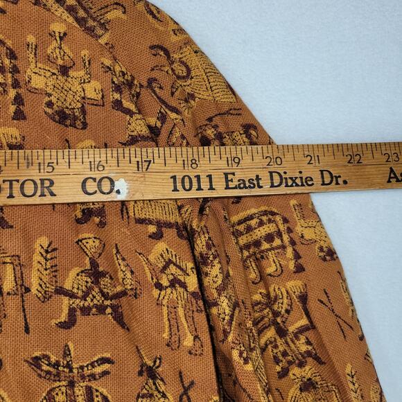 Vtg Chicos Shawl Cardigan Womens Medium Kimono Lagenlook Cottagecore Art To Wear - Picture 8 of 12